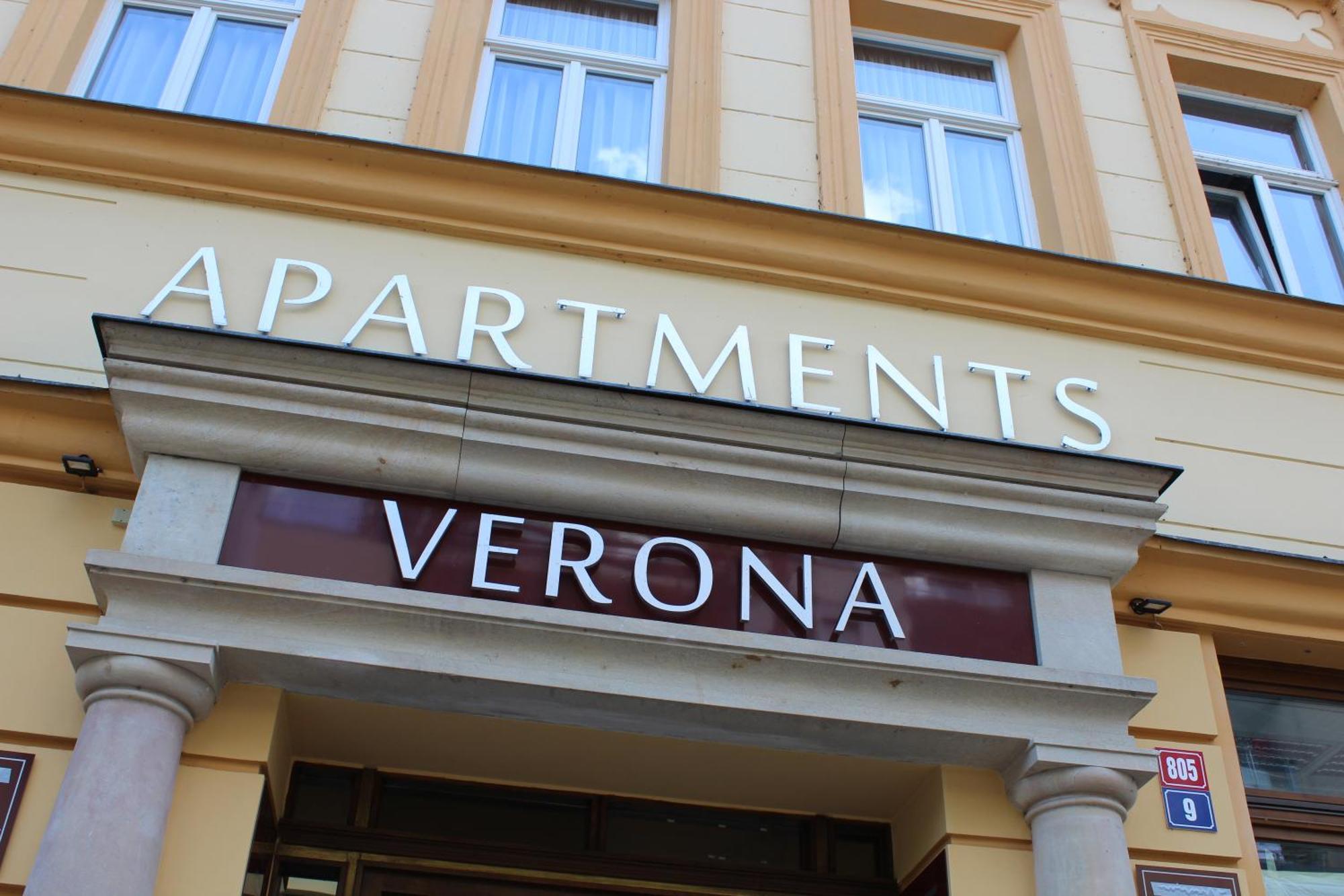 Apartments Verona Karlovy Vary Kültér fotó