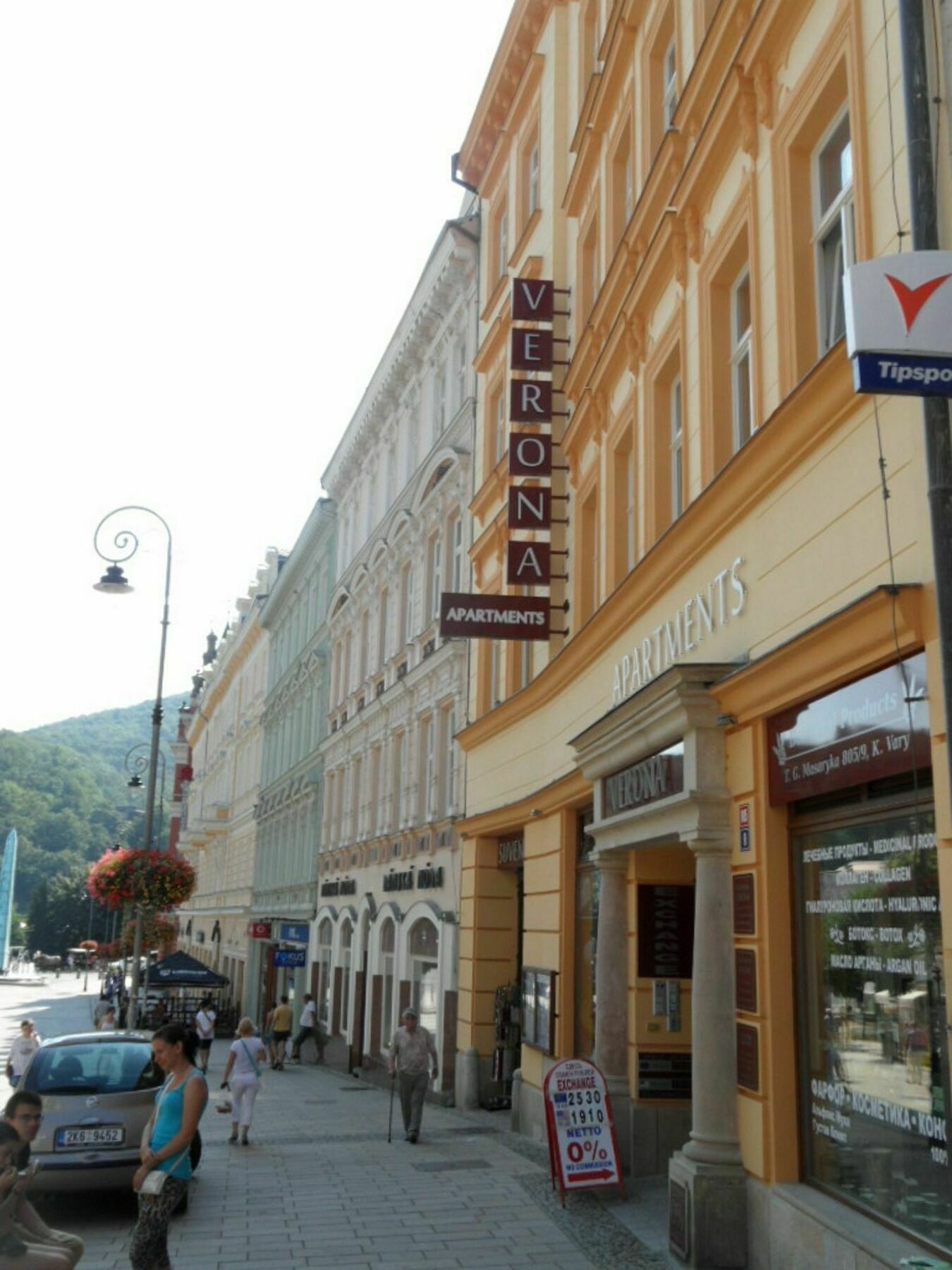 Apartments Verona Karlovy Vary Kültér fotó
